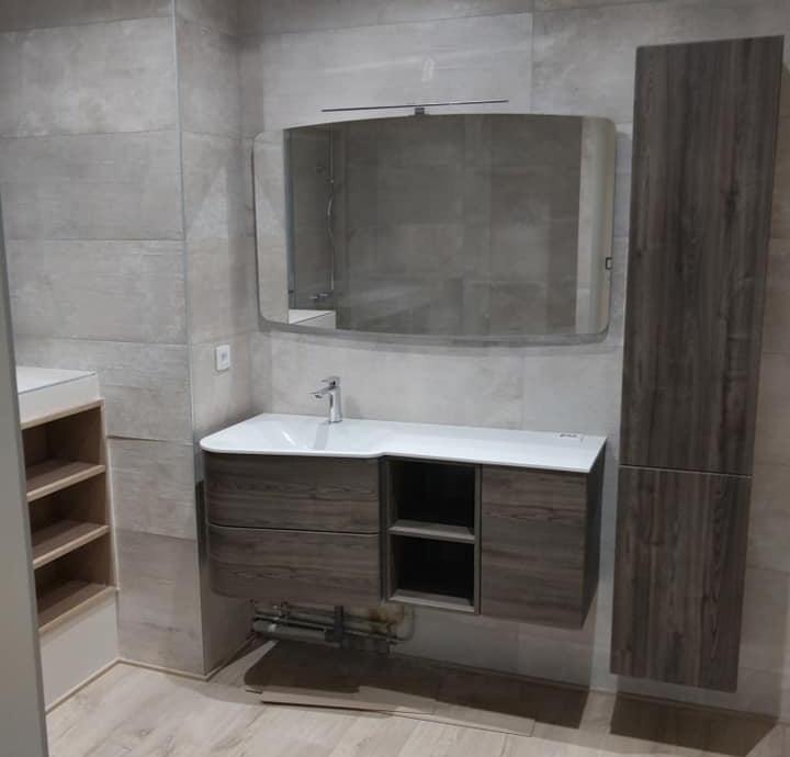 Réalisation d'une salle de bain